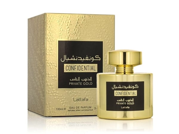 Lattafa Confidential Private Gold Eau De Parfum 100 ml (unisex)