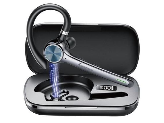 ZMARTGEAR Krystalklar lyd & komfort! Vores single ear Bluetooth headset med støjreduktion sikrer perfekt lyd i ethvert miljø