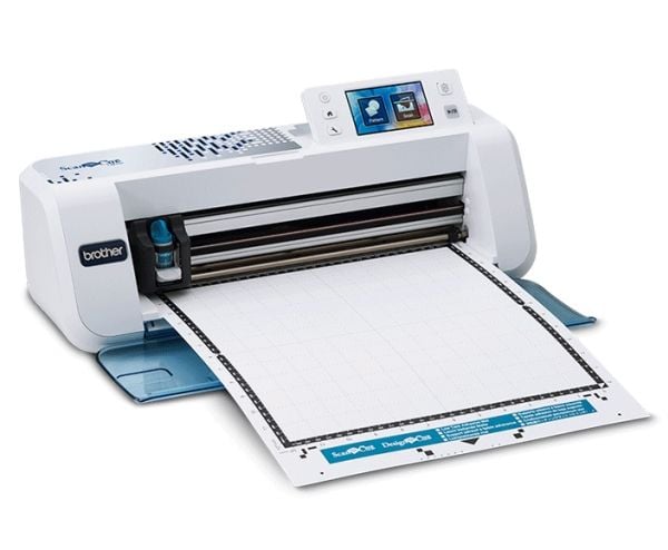 Brother ScanNCut CM750, elektroninen, paperi, 29,7 cm, 1,5 mm, sininen, valkoinen, 300 x 300 dpi