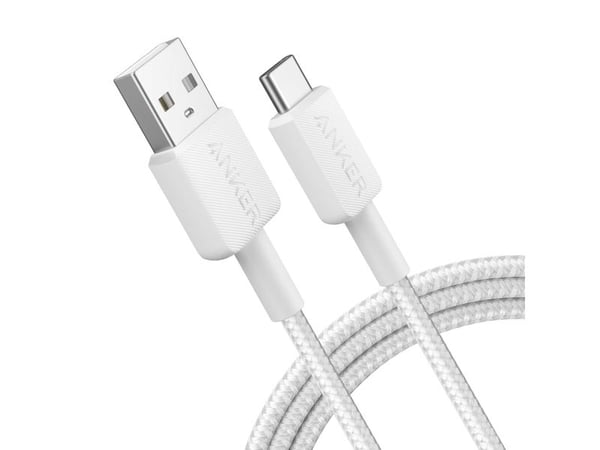 Anker 322 - USB-kabel - USB (hann) til USB-C (hann) - 1.8 m - braided