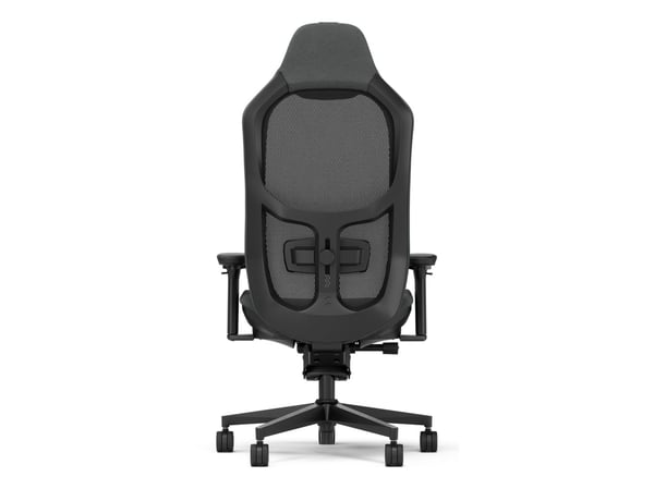 Fractal Design Refine - Spillestol - ergonomisk - liggestol - armlener - T-formet - tipping - glassfiberarmert polypropylen/polyamid - mørk