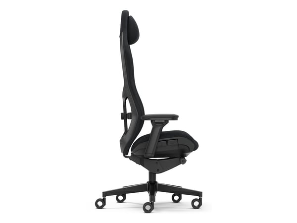 Fractal Design Refine - Spillestol - ergonomisk - liggestol - armlener - T-formet - tipping - glass fiber reinforced polyproylene/polyamide