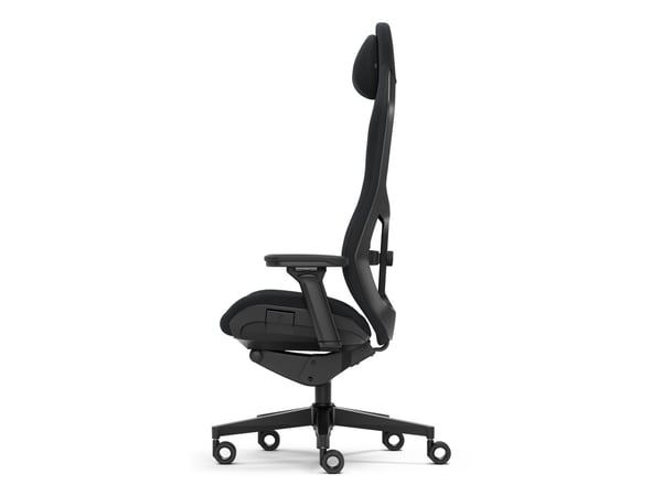 Fractal Design Refine - Spillestol - ergonomisk - liggestol - armlener - T-formet - tipping - glass fiber reinforced polyproylene/polyamide