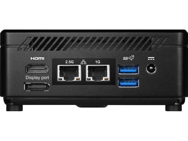 MSI - 1 150U / inntil 5.4 GHz - RAM 0 GB - uten HDD - Gigabit Ethernet, 2.5 Gigabit Ethernet - 802.11a/b/g/n/ac/ax (Wi-Fi 6E) - uten OS - monitor: ...