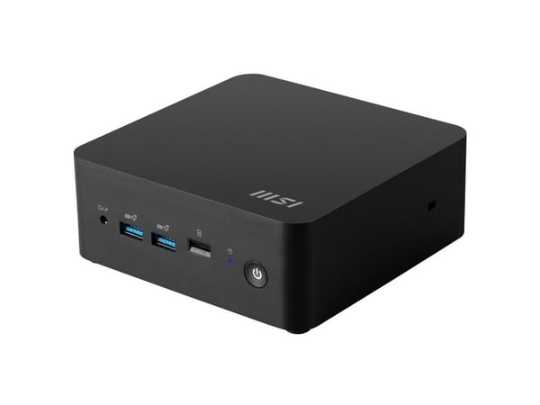 MSI - 1 inntil - RAM 0 GB - uten HDD - Gigabit Ethernet, 2.5 Gigabit Ethernet - 802.11a/b/g/n/ac/ax (Wi-Fi 6E) - uten OS - monitor: ingen - svart