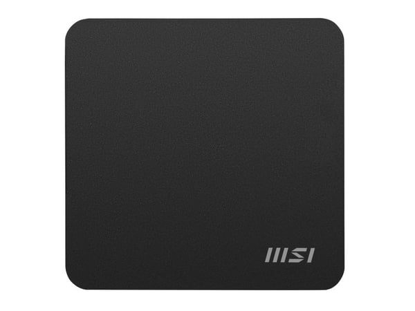 MSI - 1 inntil - RAM 0 GB - uten HDD - Gigabit Ethernet, 2.5 Gigabit Ethernet - 802.11a/b/g/n/ac/ax (Wi-Fi 6E) - uten OS - monitor: ingen - svart