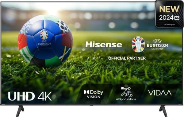 58E6NT (146 cm (58 tommer), svart, UltraHD/4K, HDR, trippel tuner)