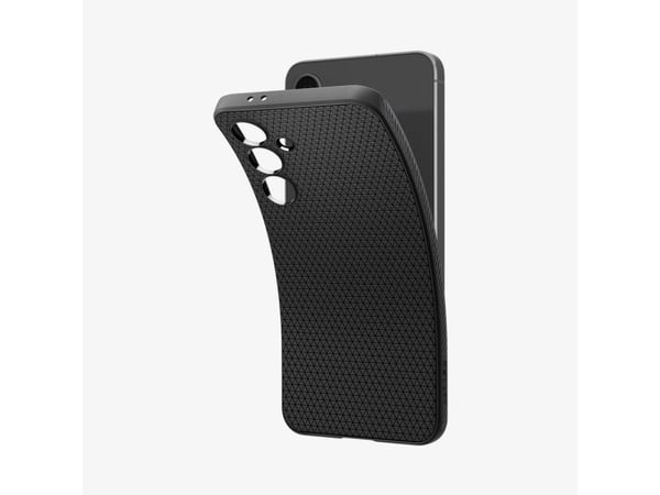 Spigen Liquid Air, Deksel, Samsung, Galaxy S24 FE, 17 cm (6,7"), Sort