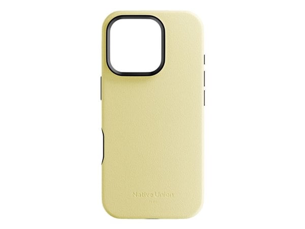Native Union ACTCSE-LMO-NP24, Mobilskal, Apple, iPhone 16, 15,5 cm (6.1"), Gul