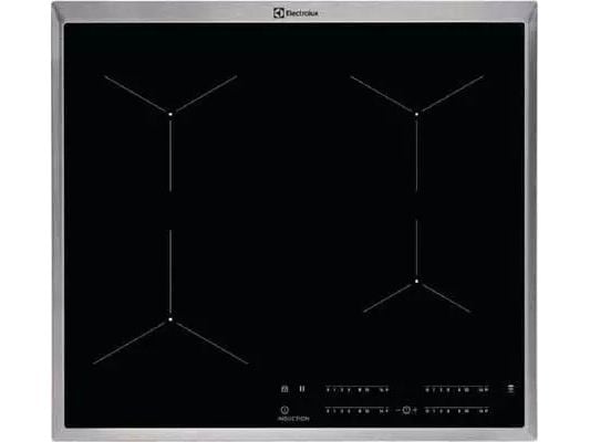 Electrolux Serie 600 EIT60443X - Induktioliesi - 4 levyä - Niche - leveys: 56 cm - syvyys: 49 cm - ruostumattomasta teräksestä valmistettujen koris...