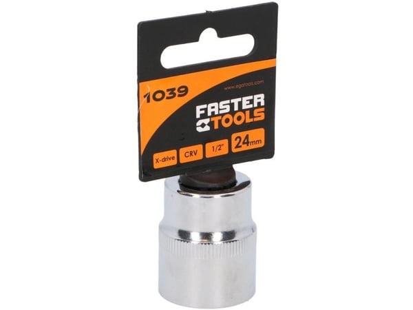 Faster Tools FASTER TOOLS sexkantskaft 1/2" 24 st