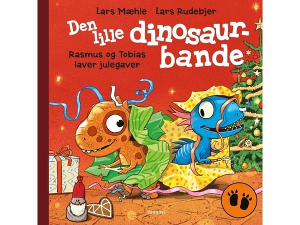 Den lilla dinosaurgänget – Rasmus och Tobias gör julklappar | Lars Mæhle | Språk: Danska