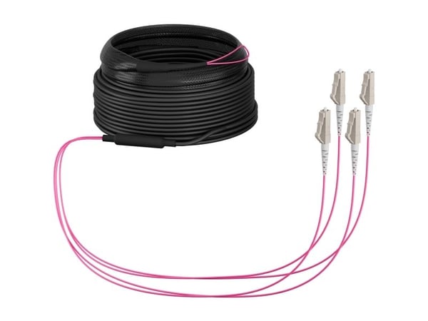 EFB Elektronik O8303S20OM4, 20 m, U-DQ(ZN) BH, OM4, 4x LC, 4x LC