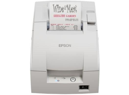 Epson TM-U220IIB, 16 cpi, Valkoinen, 20 KB, 64 dB, ESC/POS, USB 2.0