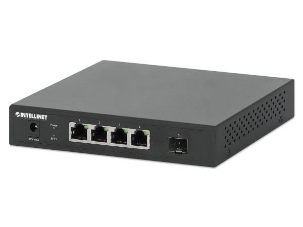 Intellinet 562058, Hallitsematon, 2.5G Ethernet (100/1000/2500), Täysin kaksipuolinen, Seinäkiinnitteinen