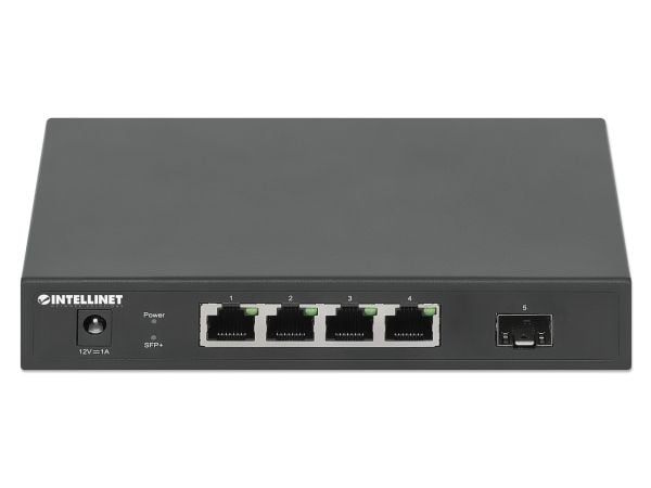 Intellinet 562058, Uhåndtert, 2.5G Ethernet (100/1000/2500), Full tosidig, Kan monteres på vegg