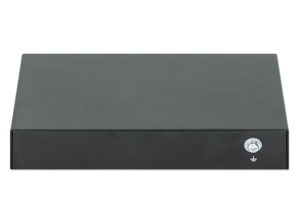 Intellinet 562058, Uhåndtert, 2.5G Ethernet (100/1000/2500), Full tosidig, Kan monteres på vegg