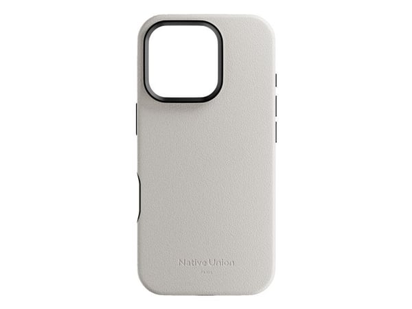 Native Union ACTCSE-SAN-NP24P, Etui, Apple, iPhone 16 Pro, 16 cm (6.3"), Grå