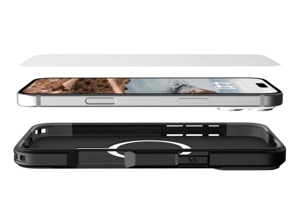 Urban Armor Gear 14436111NA, Apple, iPhone 16 Plus, Slitebestandig, Fallsikker, Ripebestandig, Translucent, 1 stykker