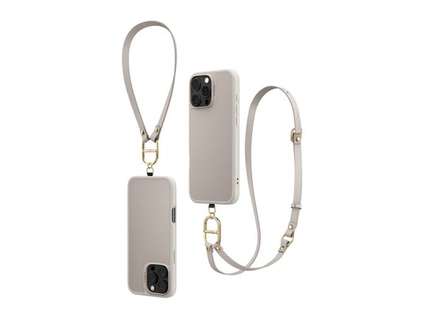 CYRILL Kajuk Mag Charm Set, Etui, Apple, iPhone 16 Pro, 16 cm (6.3"), Krem