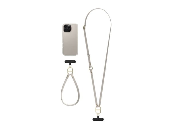 CYRILL Kajuk Mag Charm Set, Etui, Apple, iPhone 16 Pro, 16 cm (6.3"), Krem