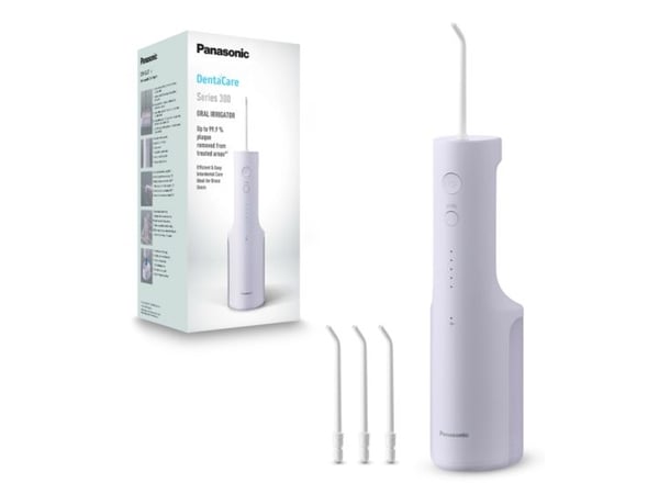 Panasonic EW-DJ27, 0,2 l, Hvit, Trådløs munnskyller, Knapper, Batteri, 100 - 240 V