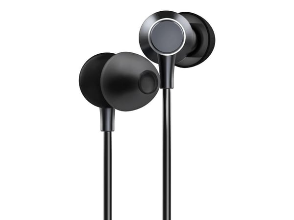 Energy Sistem Metallized, Koblet med ledninger (ikke trådløs), 20 - 20000 Hz, Samtaler/musikk, 12 g, Hodesett, Svart
