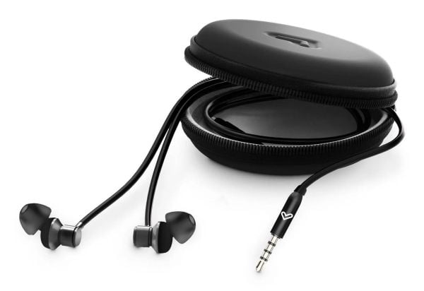Energy Sistem Metallized, Koblet med ledninger (ikke trådløs), 20 - 20000 Hz, Samtaler/musikk, 12 g, Hodesett, Svart