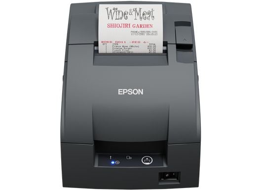 Epson TM U220IIB (142) - Kvitteringsskriver - tofarget (monokrom) - punktmatrise - Rull (7,6 cm) - 16 cpi - 9 pin - inntil 8.8 linjer/sek - LAN, US...