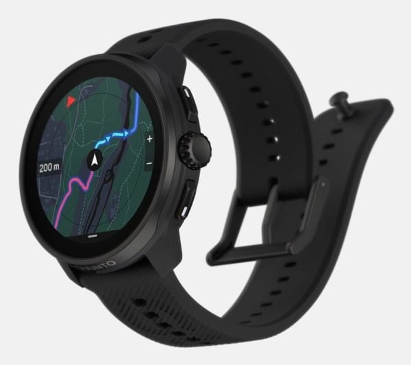 Suunto Race S - 45 mm - glassfiberforsterket polyamid - sportsur med stropp - silikon - håndleddstørrelse: 125-175 mm - display 1.32" - 32 GB - Blu...