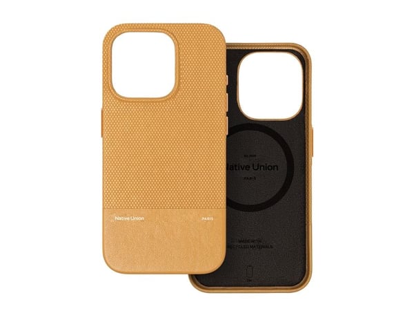 Native Union RECLA-KFT-NP24P, Mobilskal, Apple, iPhone 16 Pro, 16 cm (6.3"), Ockra