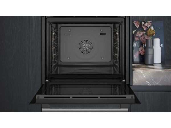 Siemens iQ300 HR532GBS3, Medium, Elektrisk ovn, 71 l, 3600 W, 71 l, 30 - 275 °C