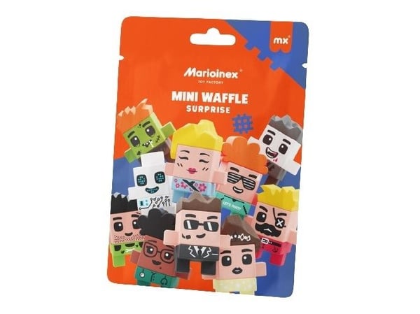 Marioinex byggklosser Mini Waffle - pose