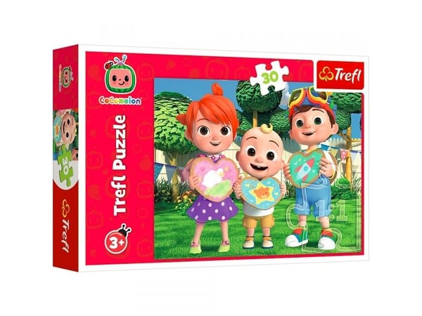 Trefl Puzzle 30 elementtiä Cocomelon Leikitään yhdessä