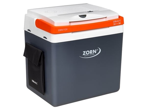 ZORN 25L elektrisk køleboks 12/230V og USB