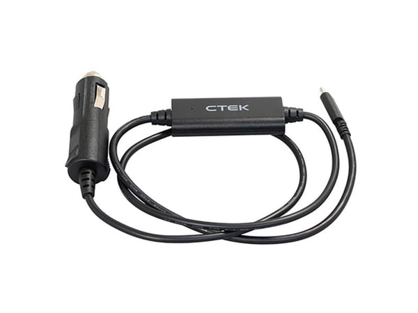CTEK USB-C ladekabel 12V Cigartænderstik