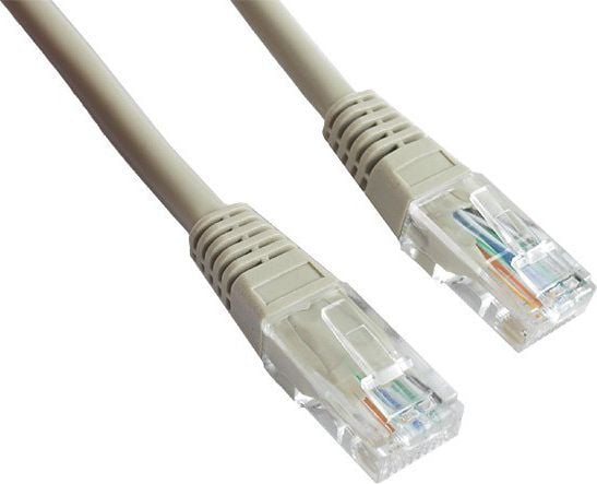 Goobay 68342, 1 m, Cat5e, U/UTP (UTP), RJ-45, RJ-45, Grå