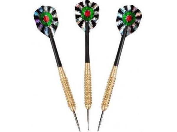 Darts Harrows Pro Brass Medium 21 g, svart, 3 st