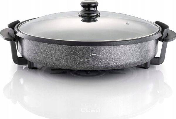 Caso 1491 - Rund - Grå - Glass - 240 °C - Avtakbart lokk - GS (1491)