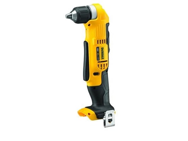 DeWALT DCD740N-XJ - Kulmaporakone/ruuvinväännin - akkuporakone - 360 W - 2-nopeuksinen - avaimeton porakori 10 mm - 33 N-m - ei akkua - 18 V - SOLO