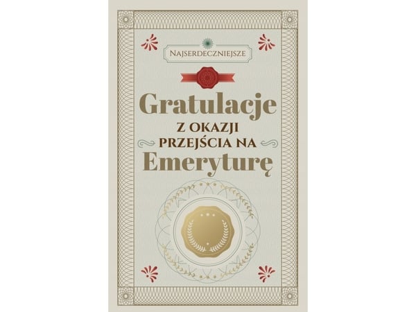 Yeku gratulasjonskort pensjon