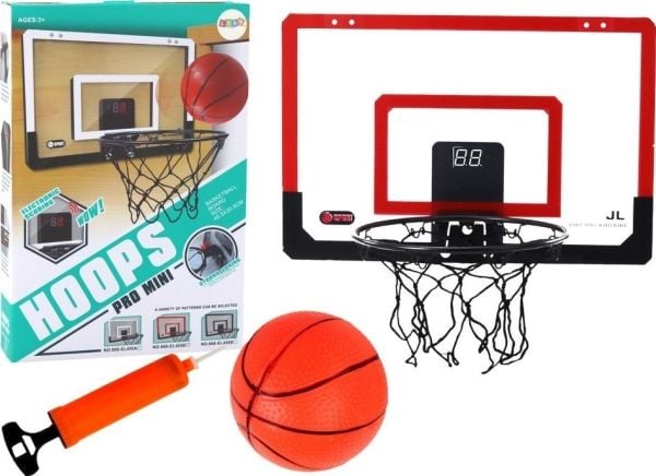 LeanToys resultattavle for basketballkurv kurv elektronisk poengteller lyder