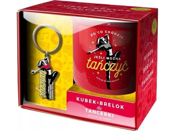 Pan Dragon sett: kopp + nøkkelring Hobby-Taniec