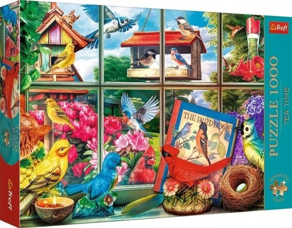Trefl Puzzle 1000 brikker Premium Plus Quality Fuglenes verden