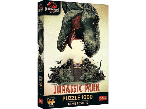 Trefl Premium Plus Quality Jurassic Park, 1000 stykker, Fjernsyn/ filmer