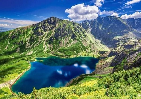 Castorland puslespill 500 brikker Svart – Tatraene (Tatras)