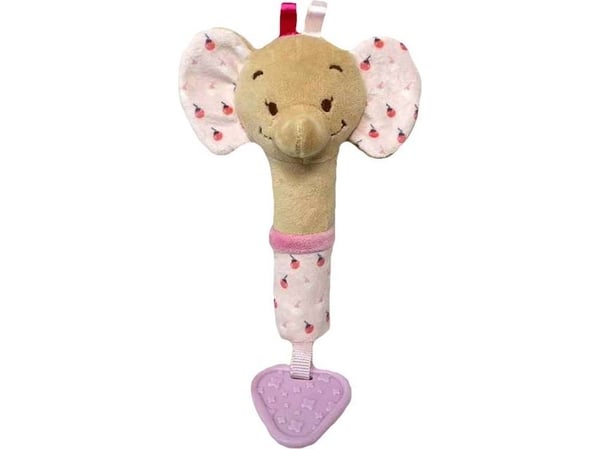 Tullo leketøy med lyd - rosa elefant 17 cm