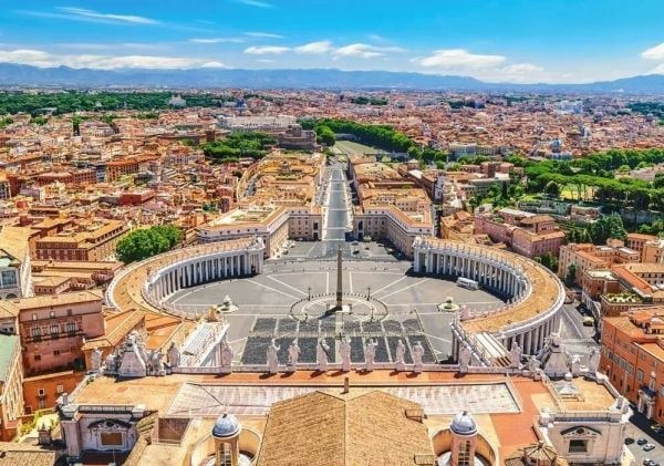 Castorland pussel 500 bitar View from the Vatican CASTOR
