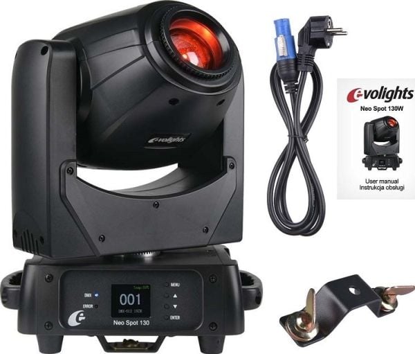 Evolights EVOLIGHTS NEO SPOT 130W moving head LED scenebelysning