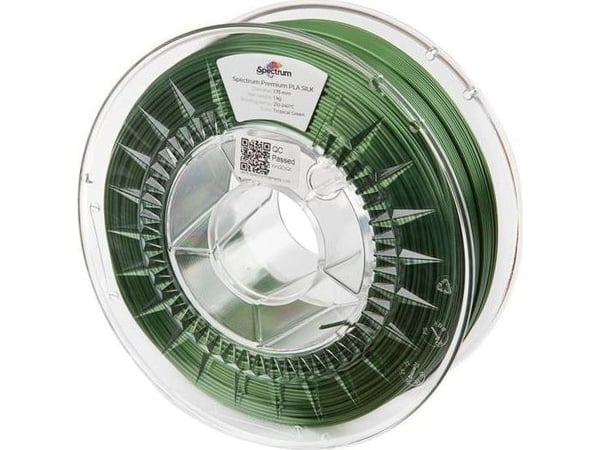 Spectrum Filaments 80266 PLA SILK filament, glinsende PLA-silk, 1,75 mm, 1000 g, Tropical Green (1 stk.)